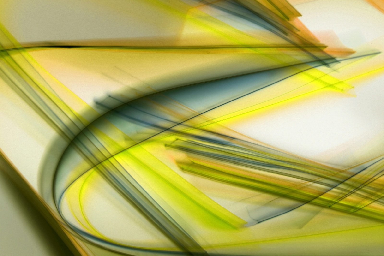 A photo showcasing leading lines formed by desert dunes